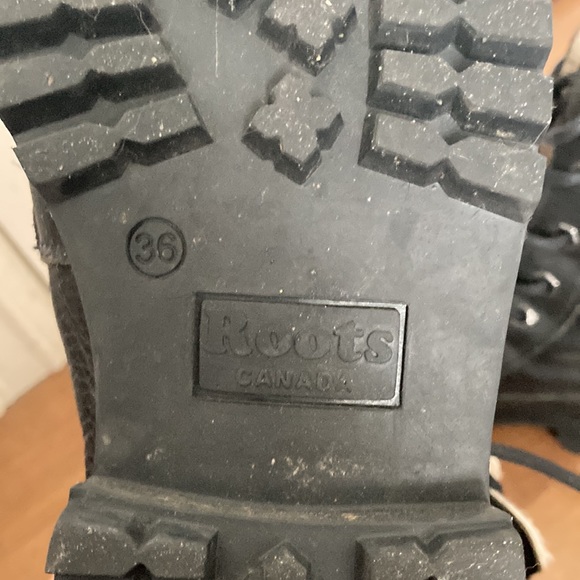 Genuine leather roots combat boots - Picture 2 of 7